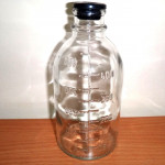 Бутылка стеклянная медицинская II-450-2-МТО